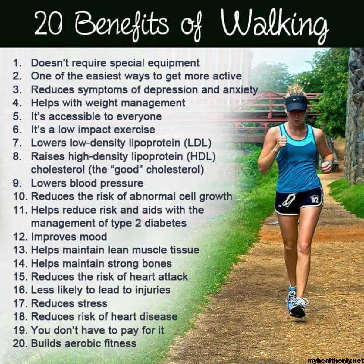 10 Impressive Benefits of Walking, You must to know
