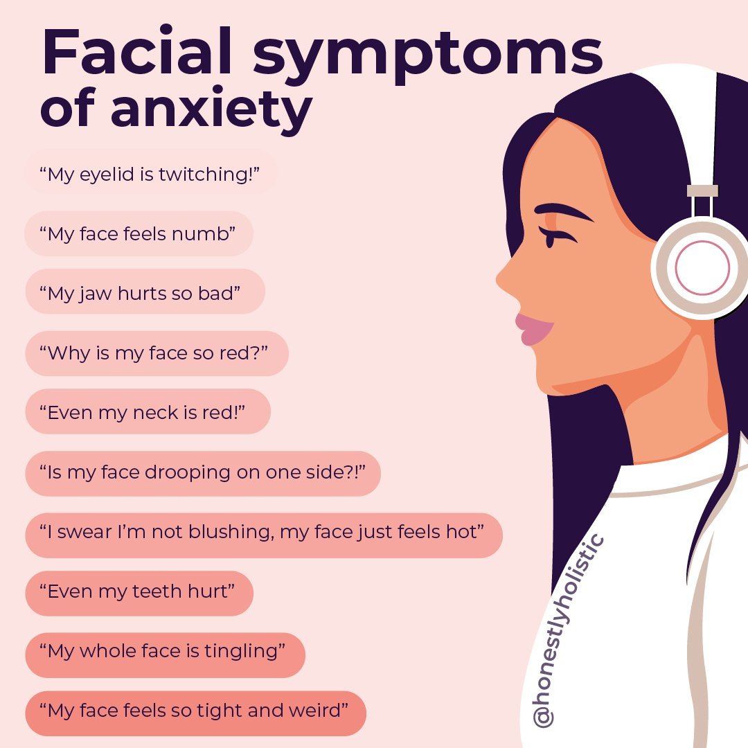 4 Common Physical Facial Anxiety Symptoms (And How To Fix Them)
