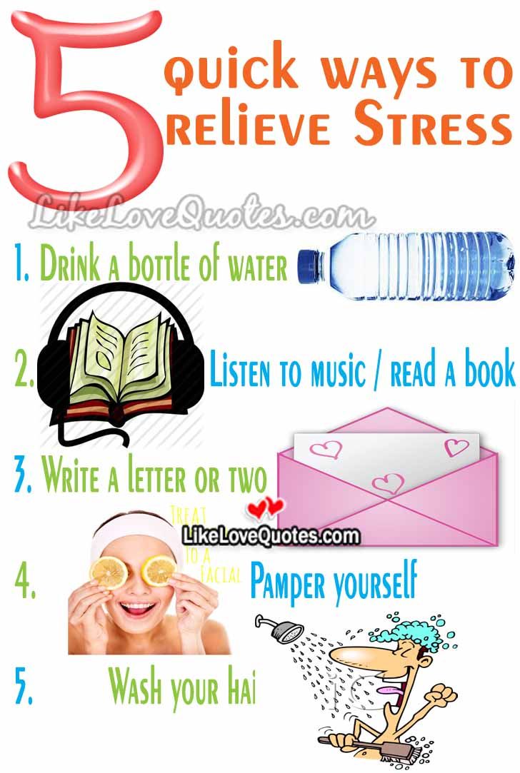 5 quick ways to relieve Stress