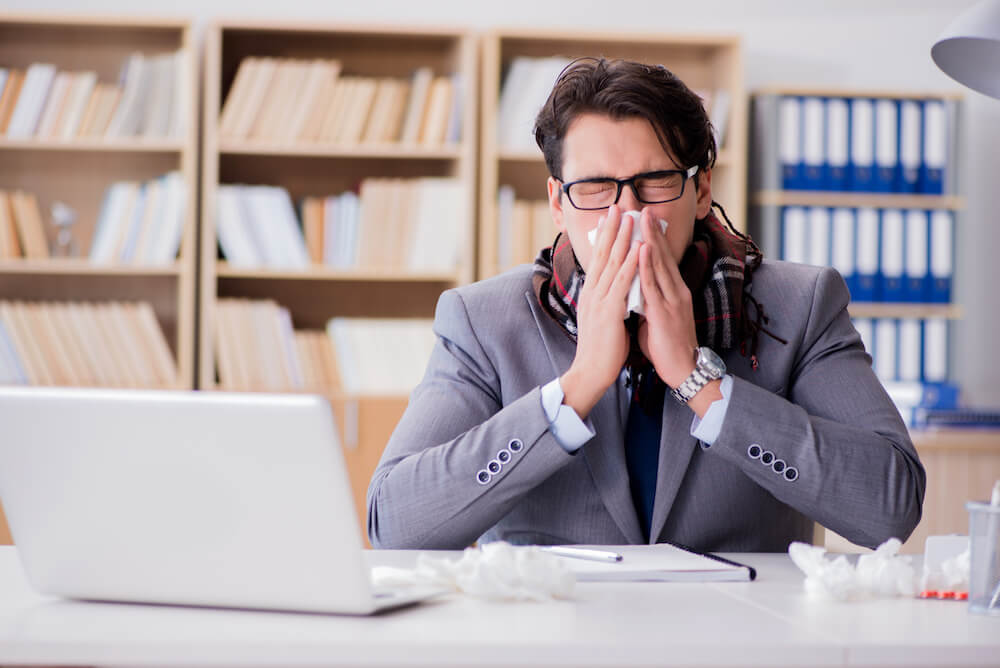 8 easy ways to prevent the spread of the flu in the workplace