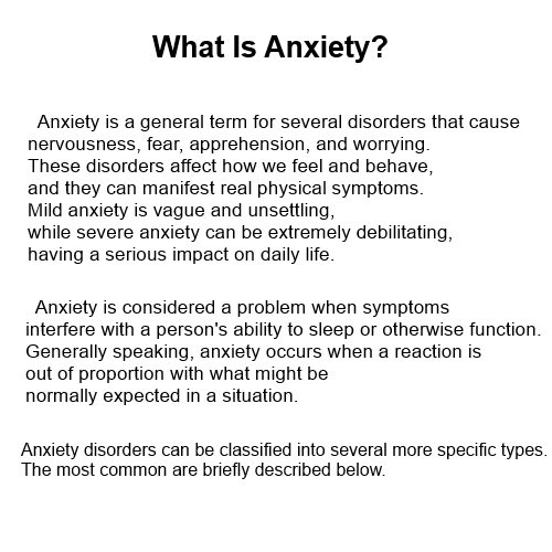 Anxiety Attacks Meaning Method