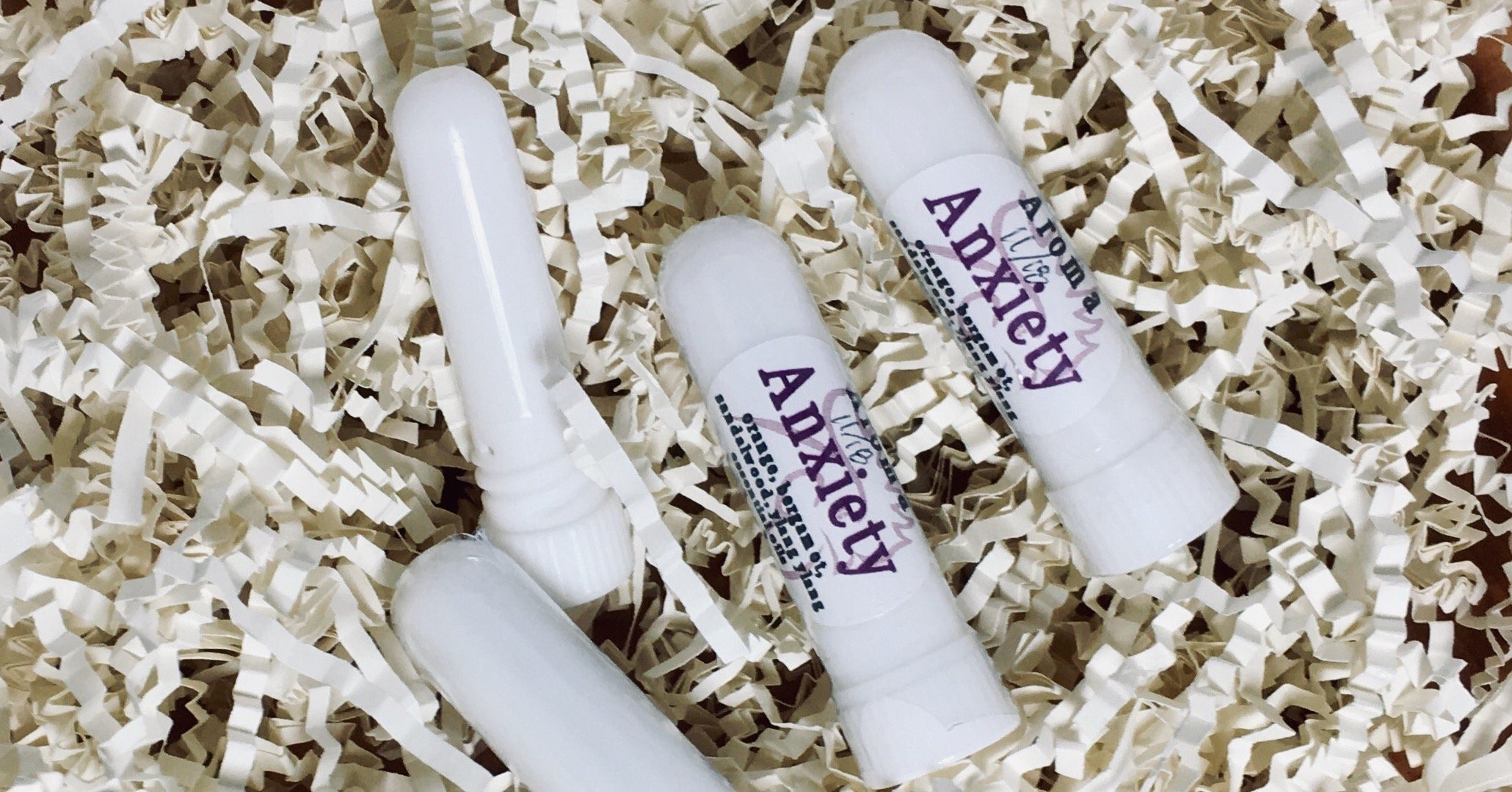 Aroma Therapy Inhaler, Anxiety 3pk