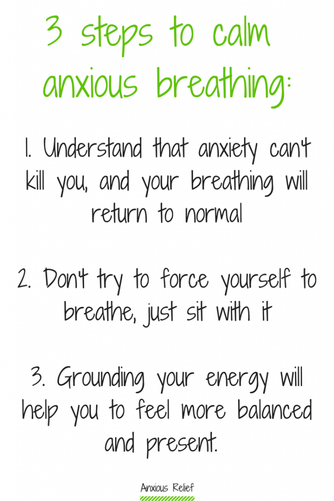 Can anxiety cause breathing difficulties?