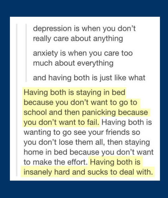 Can You Have Anxiety And Depression At The Same Time