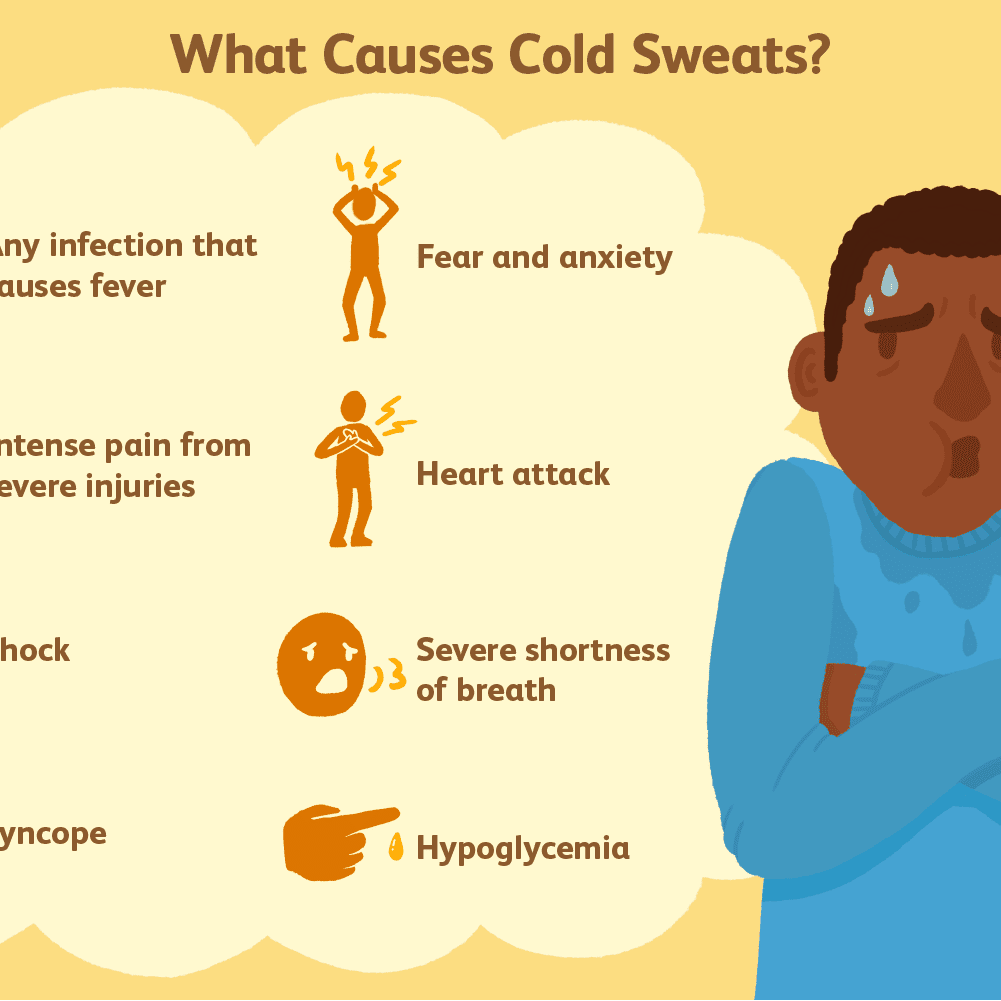 Causes And Treatment Of Cold Sweats