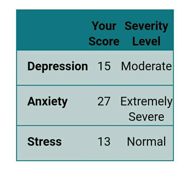 Depression anxiety and stress test, MISHKANET.COM