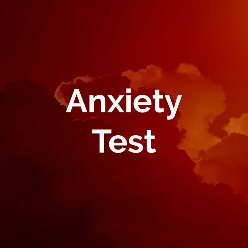 " Do I have an anxiety disorder?"  Test yourself quickly here ...