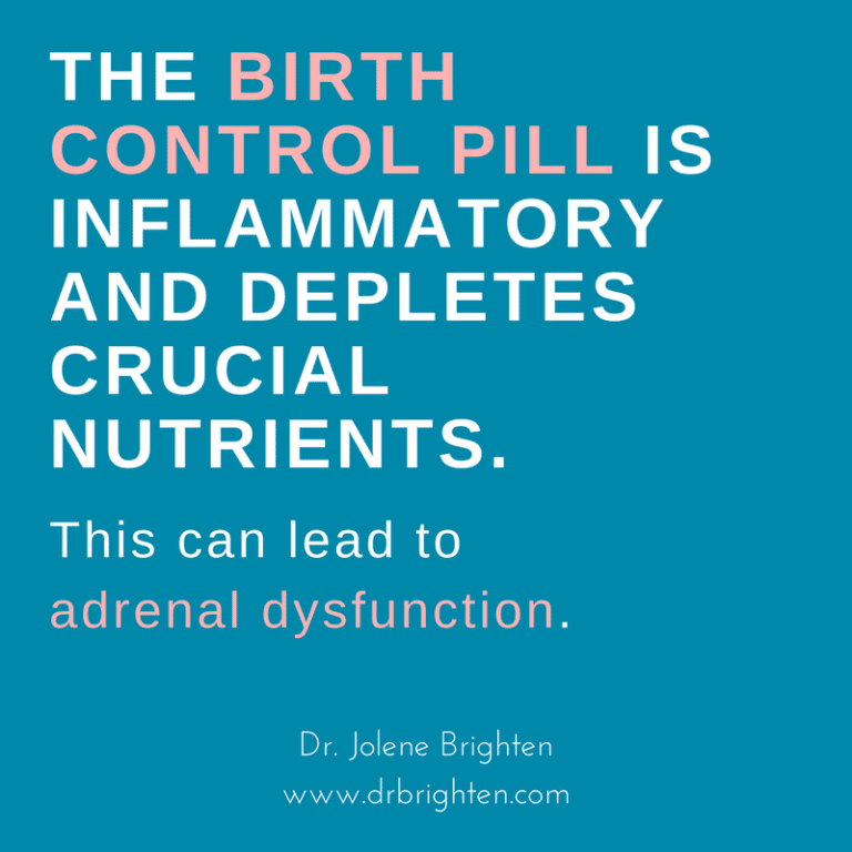 Does the Birth Control Pill Cause Adrenal Fatigue?
