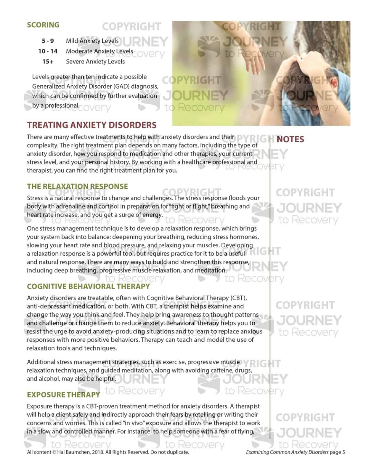 Examining Common Anxiety Disorders (MH Lesson)