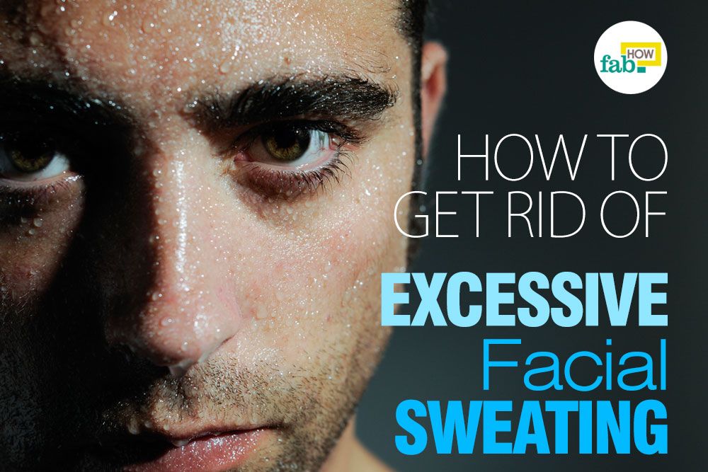 Excessive sweating is quite the itchy and icky phenomenon ...