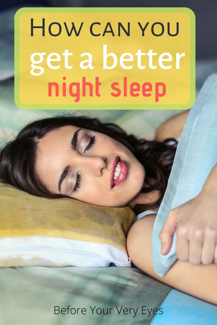 Habits to get a better night sleep