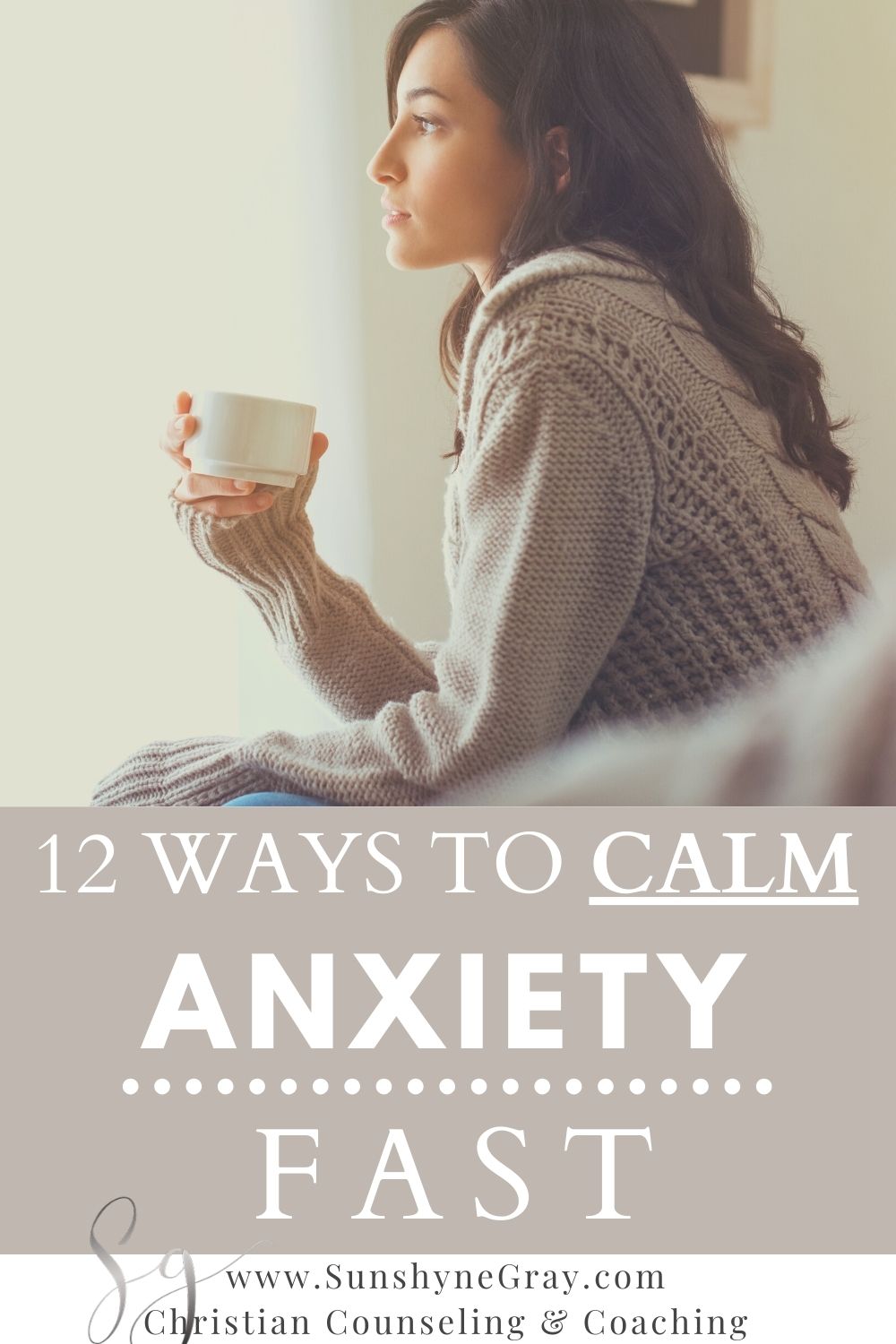 How to calm anxiety fast