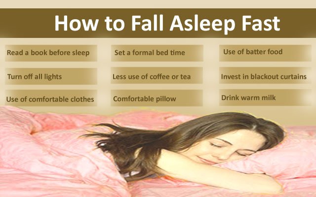 How to Fall Asleep Fast with Helpful Tips