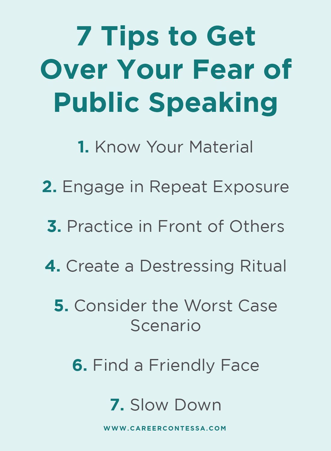 How to Get Over a Fear of Public Speaking: A Comprehensive ...