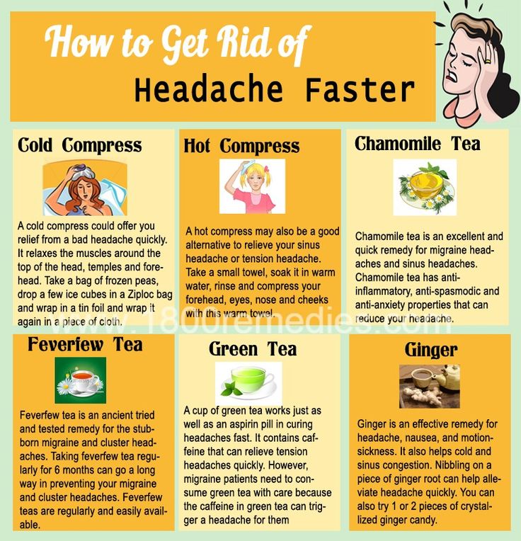 How to Get Rid of Headache Faster
