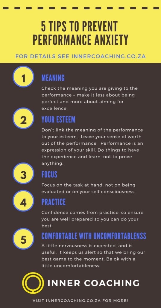 How to Overcome Performance Anxiety