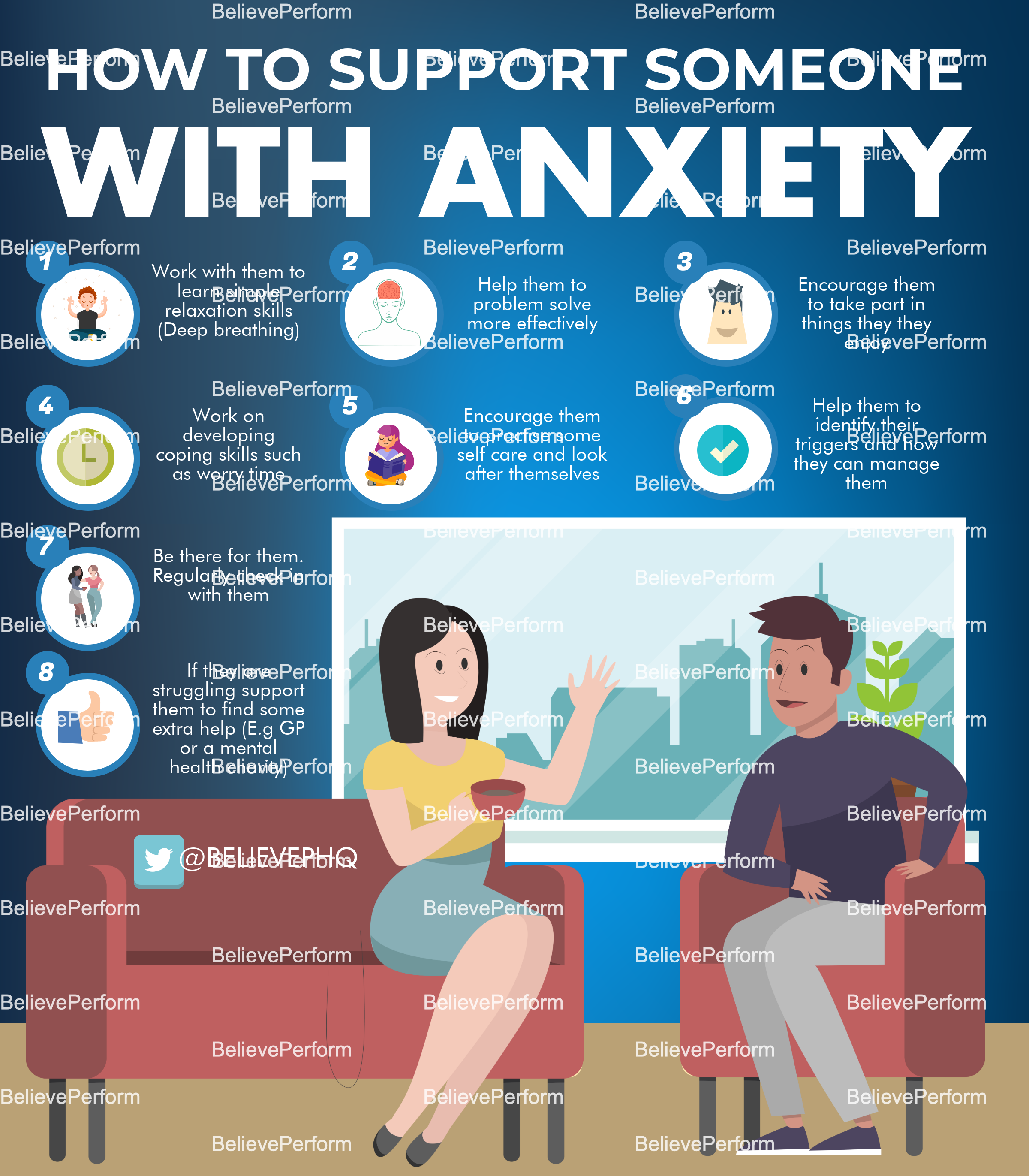 How to support someone with anxiety