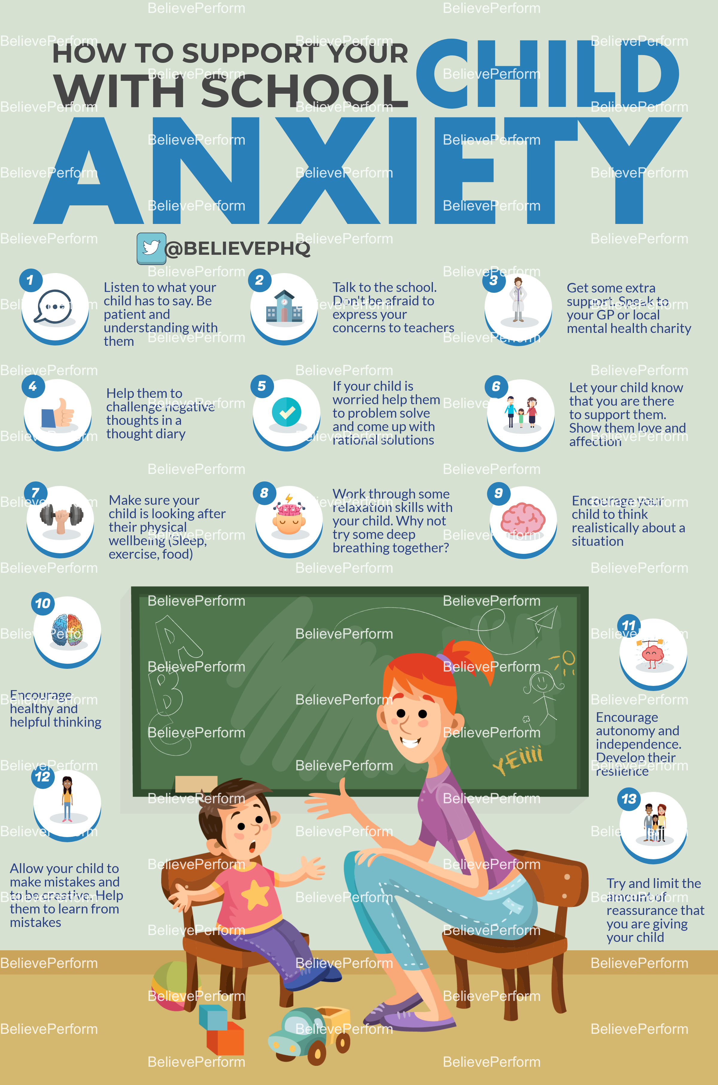 How to support your child with school anxiety
