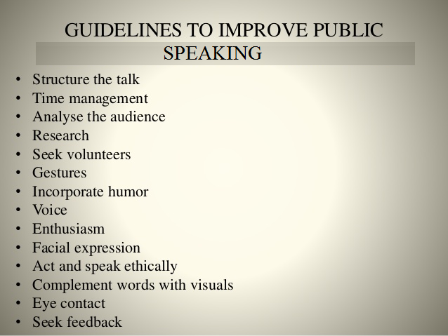 Learn how to overcome your fear of Public Speaking with ...
