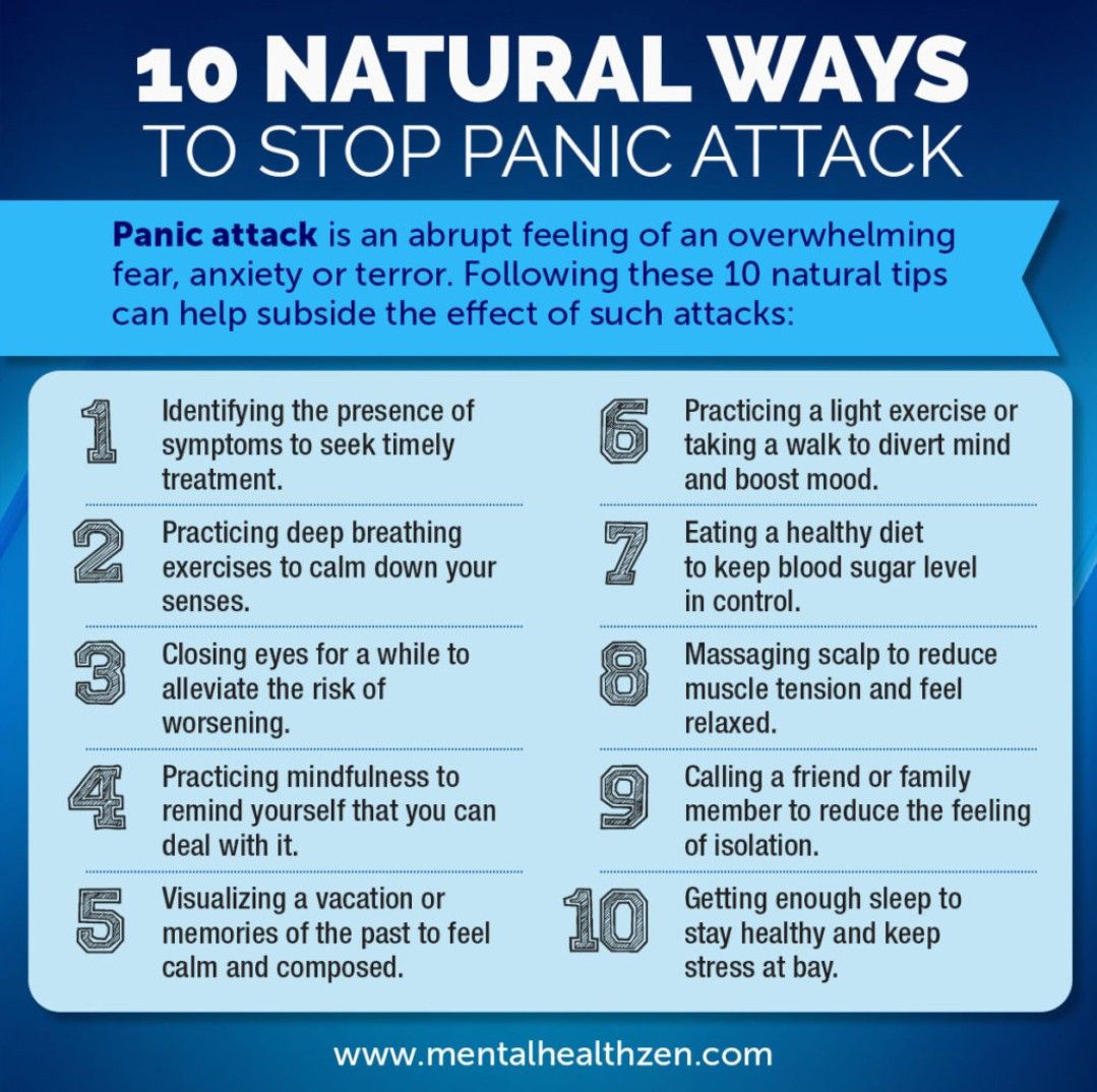 Natural Ways To Stop Anxiety Attacks