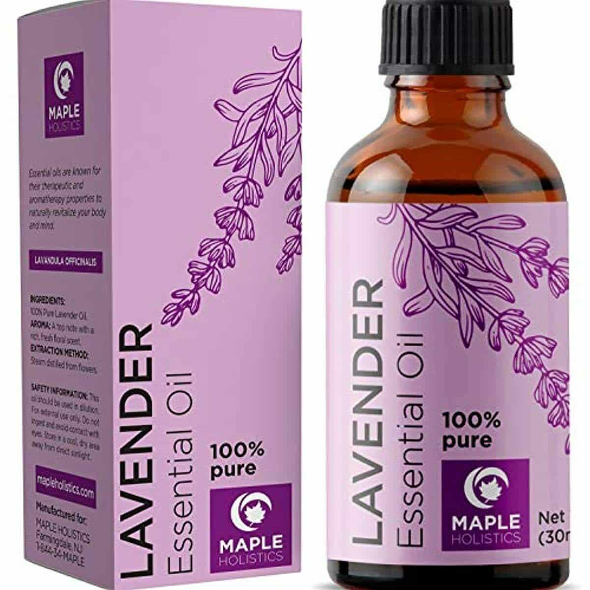 Pure Lavender Essential Oil for Skin and Hair