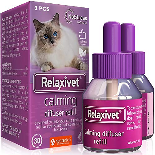 Relaxivet Natural Cat Calming Diffuser Refill