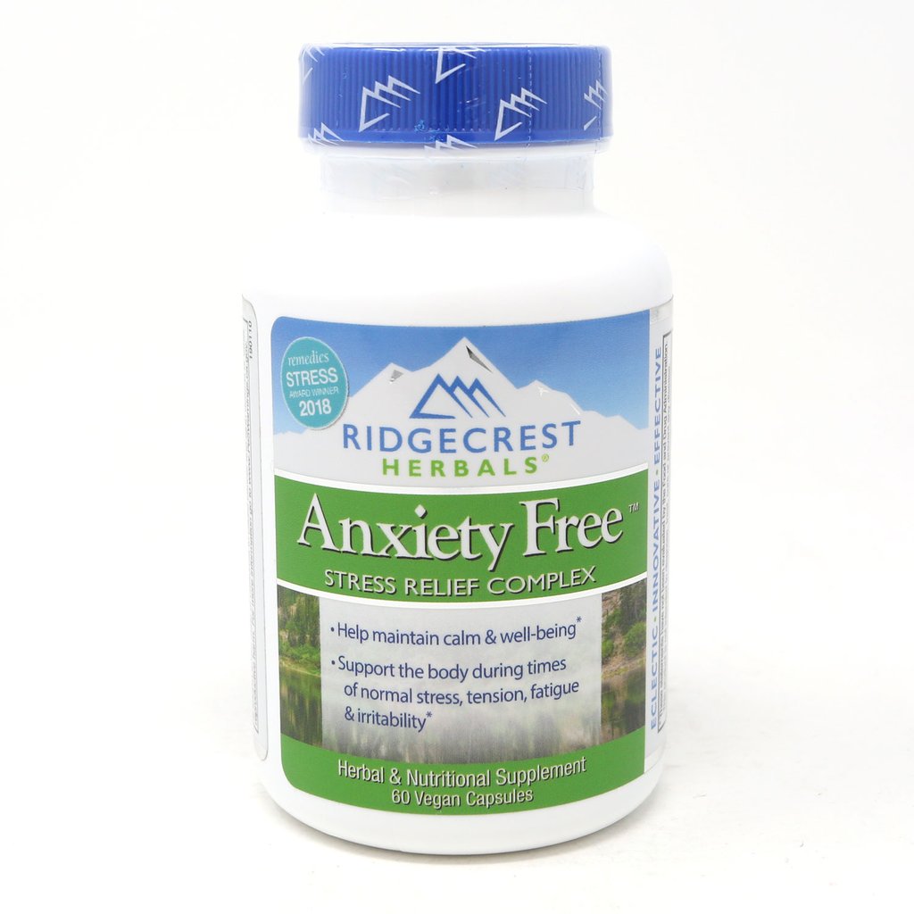 Ridgecrest Anxiety Free Herbal and Nutrition Stress ...