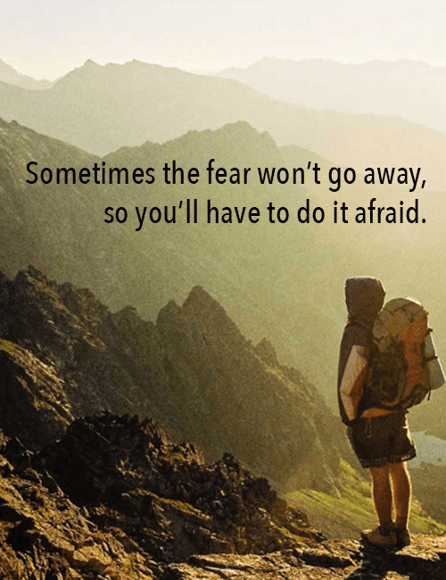 Sometimes The Fear Won