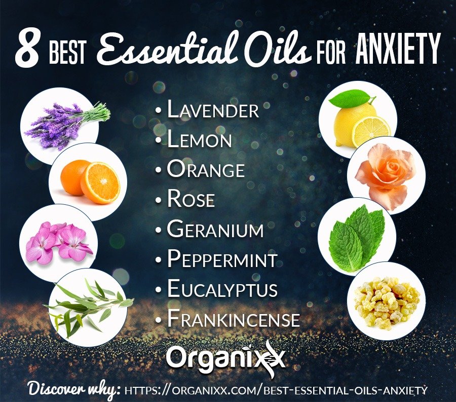 The 8 Best Essential Oils for Anxiety &  Stress Relief
