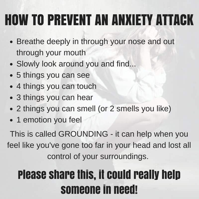 The BDD Foundation on Twitter: " How to Prevent an Anxiety Attack # ...