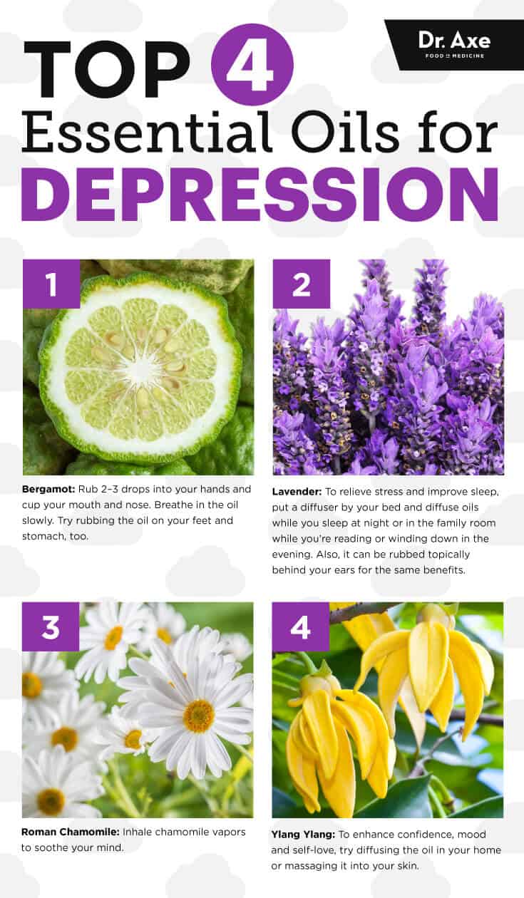 Top 4 Essential Oils for Depression